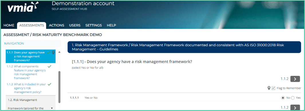 Risk Maturity Benchmark – client user guide - illustration 06