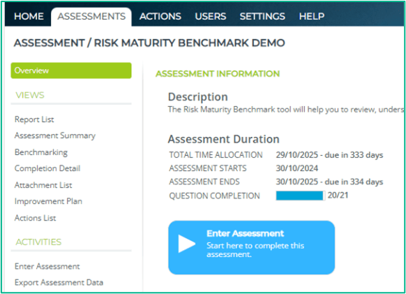 Risk Maturity Benchmark – client user guide - illustration 24