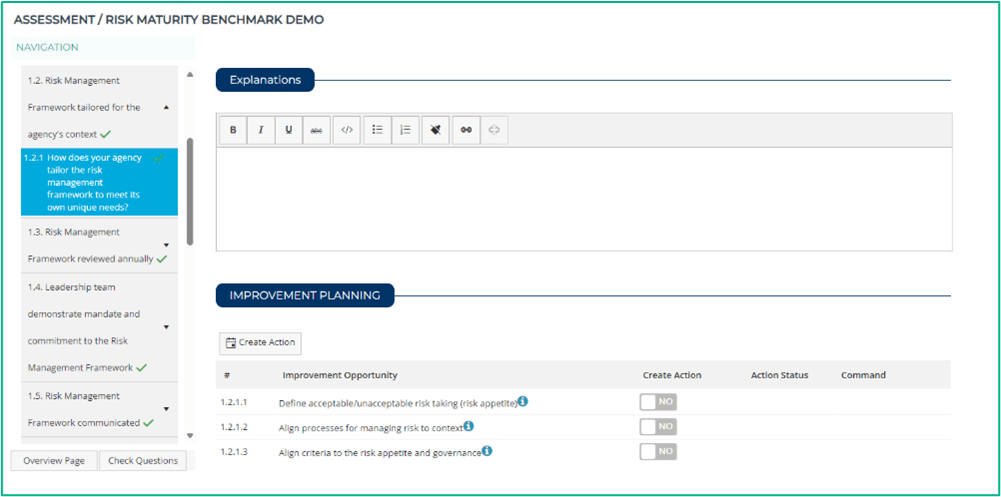 Risk Maturity Benchmark – client user guide - illustration 35