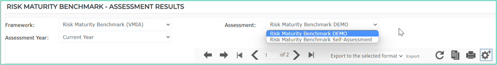 Risk Maturity Benchmark – client user guide - illustration 54