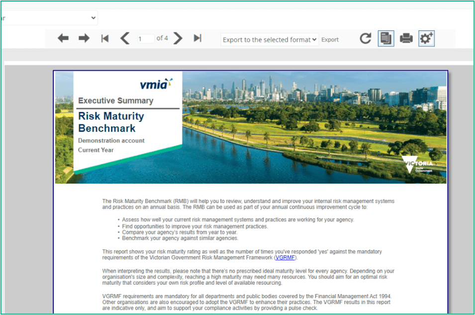 Risk Maturity Benchmark – client user guide - illustration 55