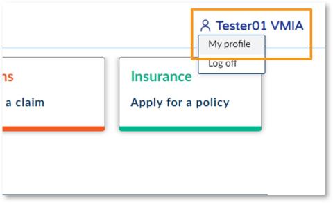 How do I update my contact information - illustration 01