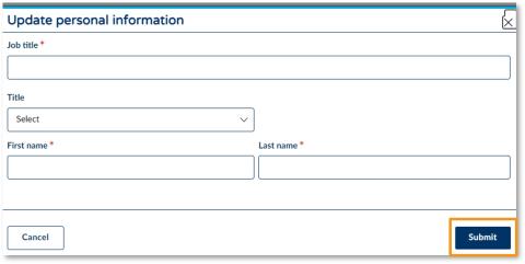 How do I update my contact information - illustration 03