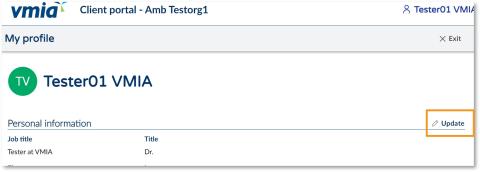How do I update my contact information - illustration 02