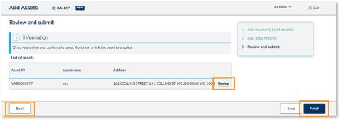 How do I update the asset register online - illustration 10