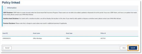 How do I update the asset register online - illustration 11