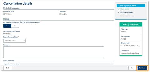 How do I cancel an existing policy online - illustration 02