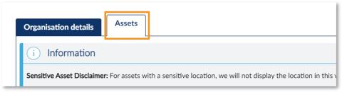 How do I update the asset register online - illustration 01