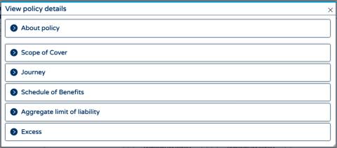 How do I view my policy and download documents illustration 03