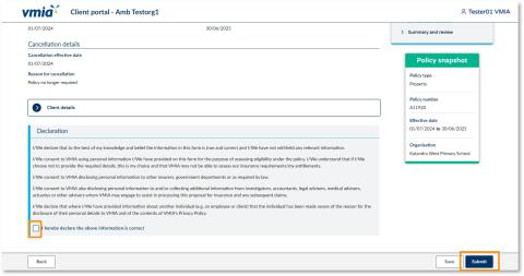 How do I cancel an existing policy online - illustration 03