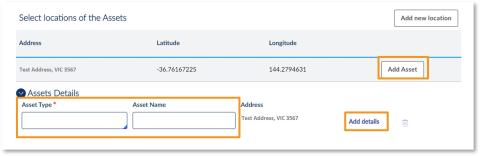 How do I update the asset register online - illustration 06