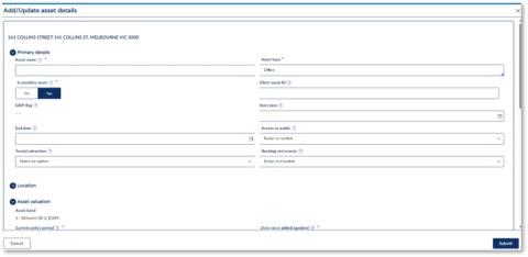 How do I update the asset register online - illustration 07